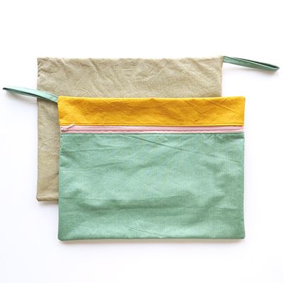 Hell, Gross, Reissverschluss altrosa