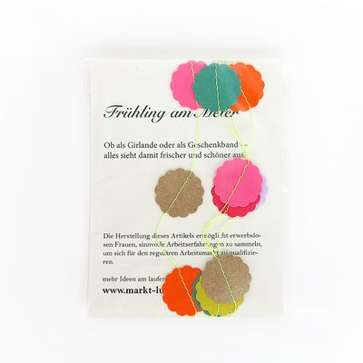 Frühling am Meter – Girlande oder Geschenkband
