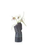 Papiervase Watercolor Small Grey