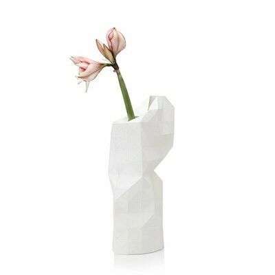 Paper Vase Large White
