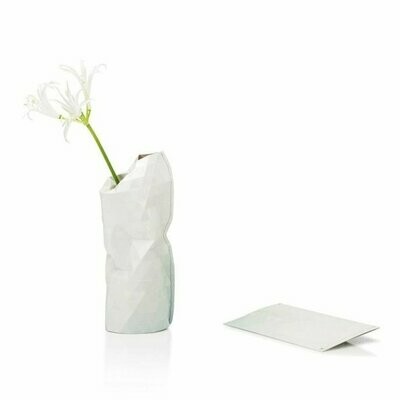 Paper Vase Small Light Grey Tones