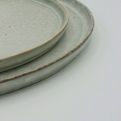 Dekorativer Teller aus Keramik, groß
