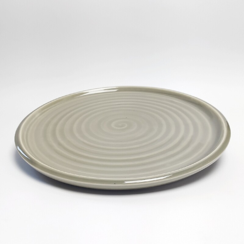 Talerz obiadowy 27 cm szary