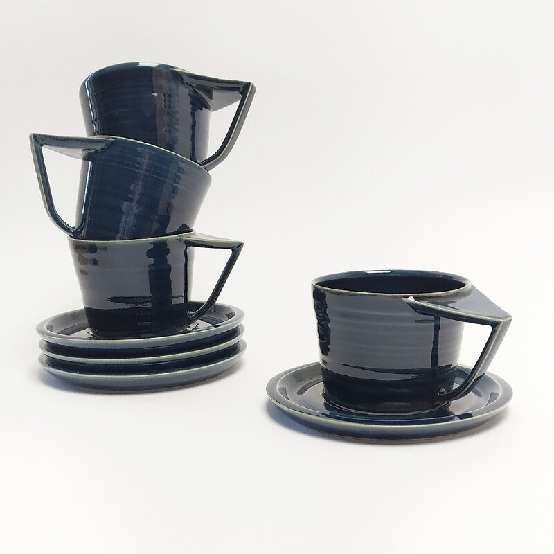 Zestaw 4 Filiżanki cappuccino