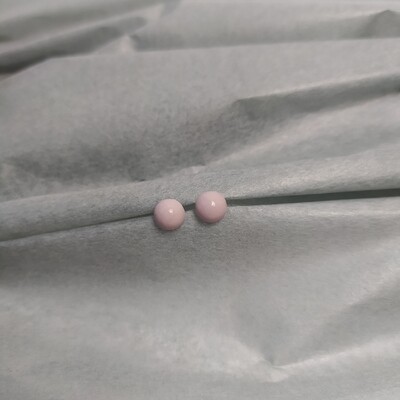 Kolczyki, PALLA lila fiolet