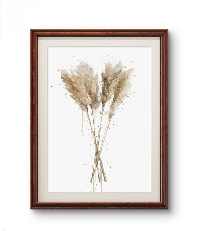 Poster –Pampas Elegans