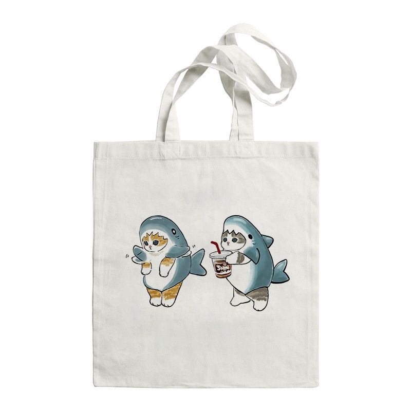 Tote Bag Mofusand (2 cats)