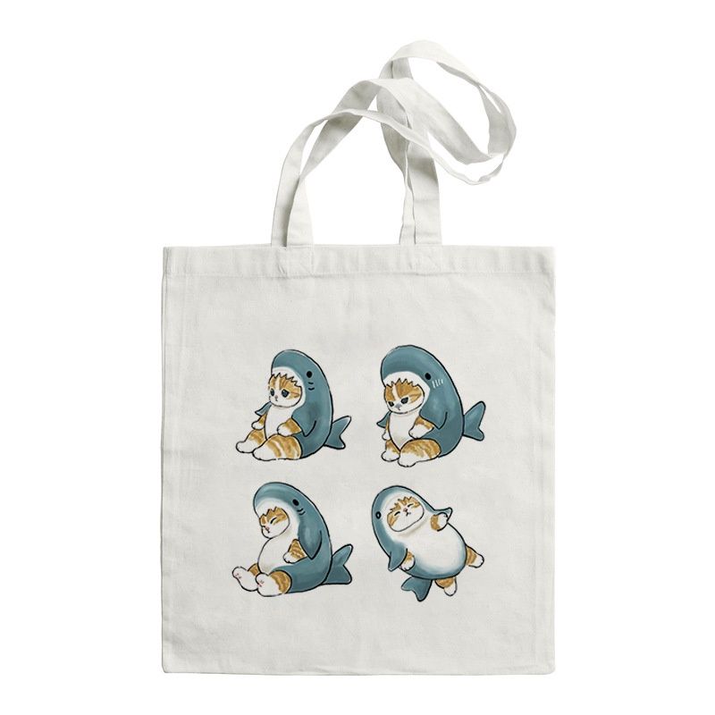 Tote Bag Mofusand (4 cats)