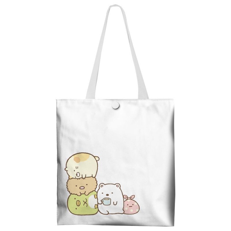 Tote Bag Sumikko (White) 35cm*31cm