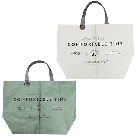 VOLUME TOTEBAG ALPHABET@ボリュームトートバッグ 英字柄