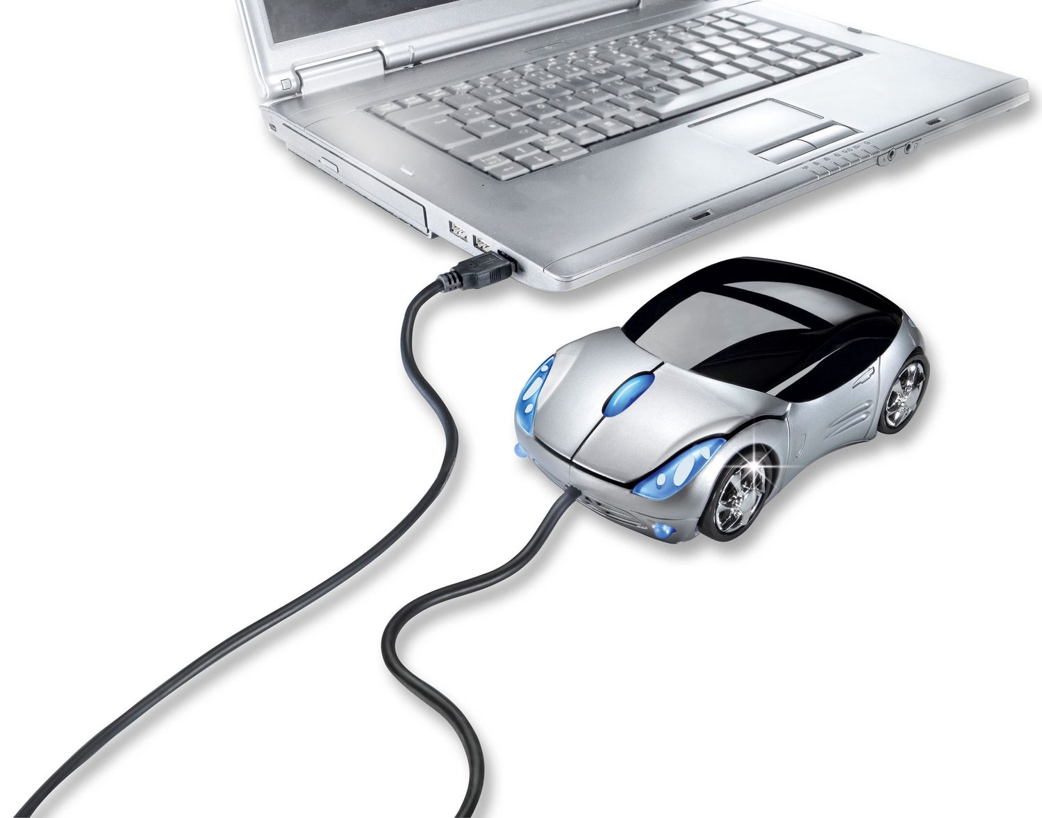 weltbild.Mouse in Shape of a Car