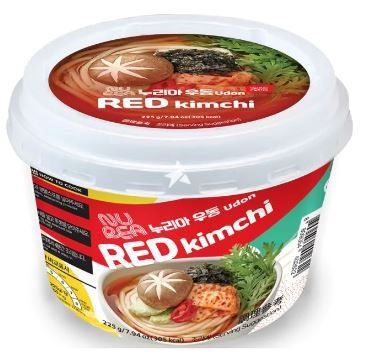 YOUNG POONG Nurea Udon Red Kimuchi