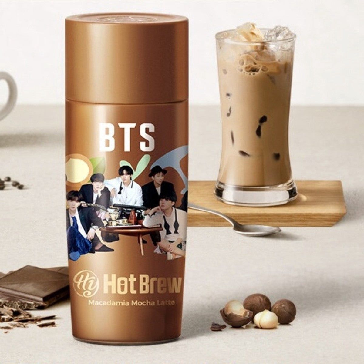 BTS Macadamia Mocha Latte