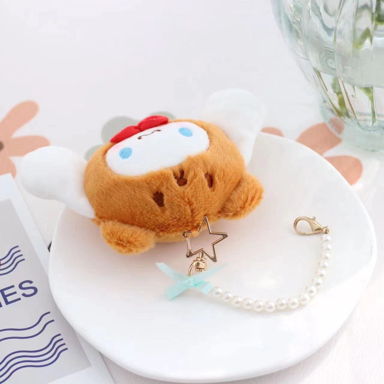 Character Plush Face Mascot  6 - 7cm, Type: Cinnamoroll