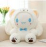 Cinnamoroll with bear hood soft toy 50cm