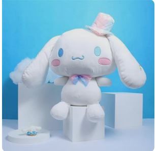 Cinnamoroll with Rainbow colorful hat