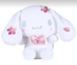 Cinnamoroll with Sakura soft toy 25cm
