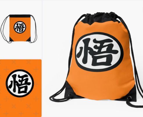 DRAGON BALL STRING BAG