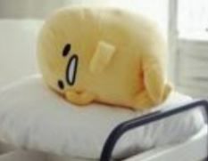 Gudetama lying face side 40cm