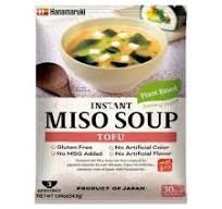 HANA Vegan instant miso soup TOFU (3 servings)