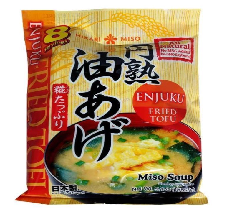 HIKARI MISO Enjuku Koji Miso Soup (Fried Tofu)