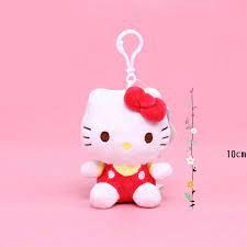 Hello Kitty Aoger keychains, Colour: Red