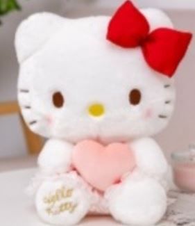 Hello Kitty with heart 20cm