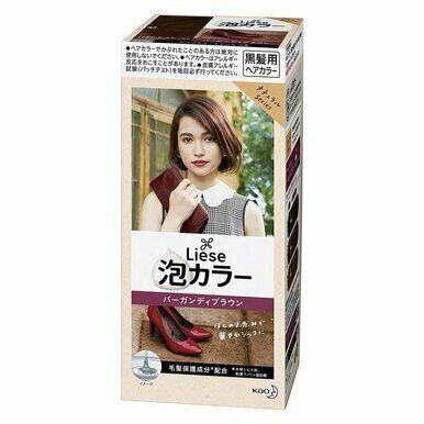 KAO Liese  Hair color Burgundy brown