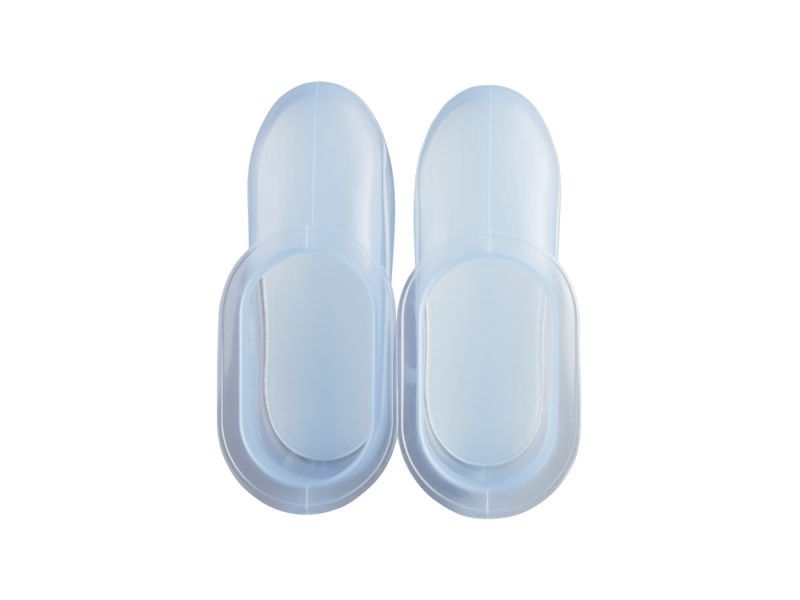 Laundry bath boots Clear blue