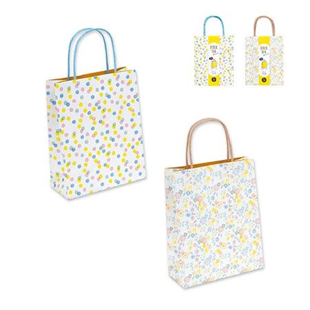 PAPER BAG S 3P WATERCOLOR@ペーパーバッグ S 3枚 水彩