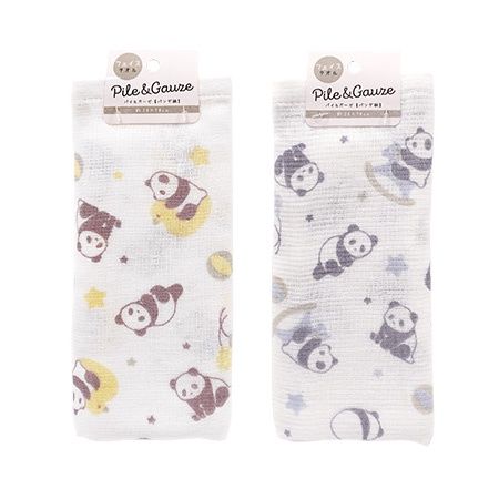 PG FACE TOWEL PANDA@ﾊﾟｲﾙｶﾞｰｾﾞ ﾌｪｲｽﾀｵﾙ ﾊﾟﾝﾀﾞ 約28×70cm