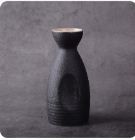 Sake bottle, Type: Black