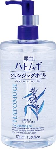 HATOMUGI CLENSING OIL@麗白　ﾊﾄﾑｷﾞ　ｸﾚﾝｼﾞﾝｸﾞｵｲﾙ　500ml