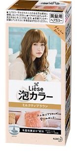 Liese Hair Dye Milk tea Brown@リーゼ泡カラー