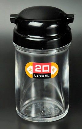 Table ware@2口しょう油差し ブラック