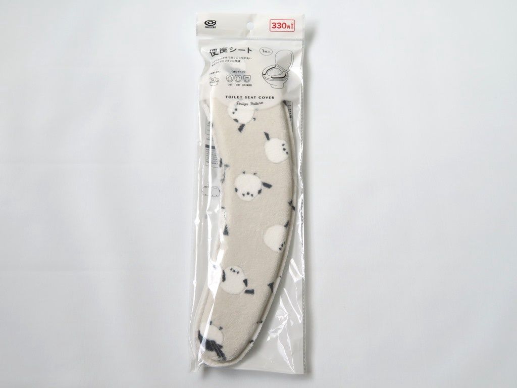 Toilet seat@高額(3.0)プリント便座シート シマエナガ柄