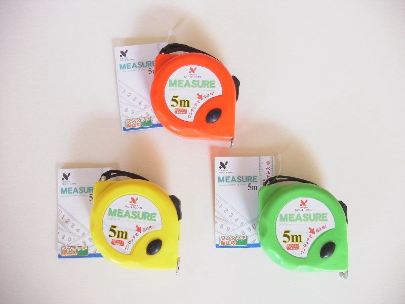 TAPE MEASURING 5M@ダブルストッパーメジャー５M