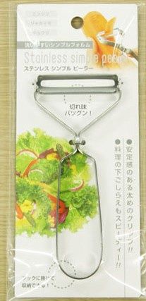S/S Peeler@ステンレス　シンプルピーラー