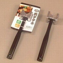 meat hammer with plastic handle@プラ柄肉たたき