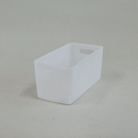 PE Storage Box@012421ｿﾌﾄﾗｲﾅ引出用ｹｰｽｽﾘﾑL型【海外】クリア