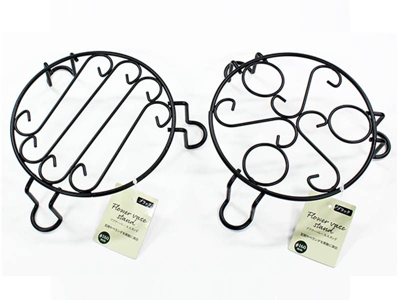 FLOWER VASE IRON STAND 160MM@フラワースタンドベース160mm
