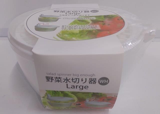 PLASTIC SALAD SPINER@高額(5.0)野菜水切り器LARGE