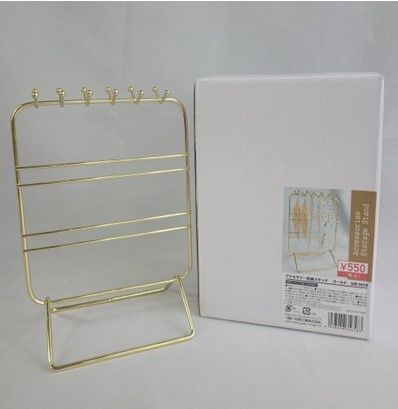 Accessory storage@高額（5.0）アクセサリー収納スタンド ゴールド