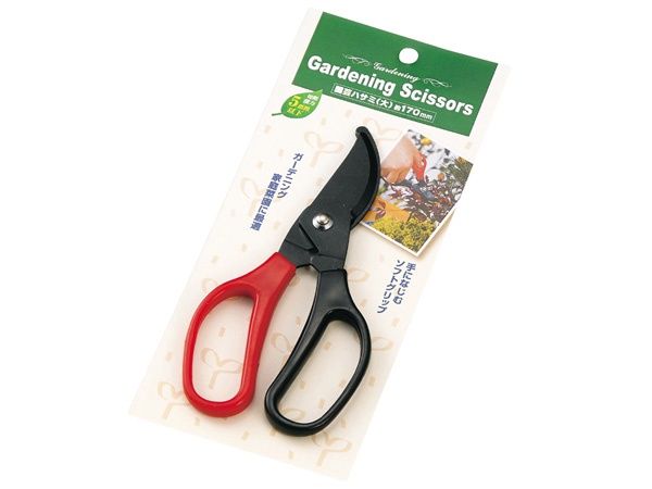 LARGE-SIZED SCISSORS FOR GARDENING@園芸鋏（大）170mm