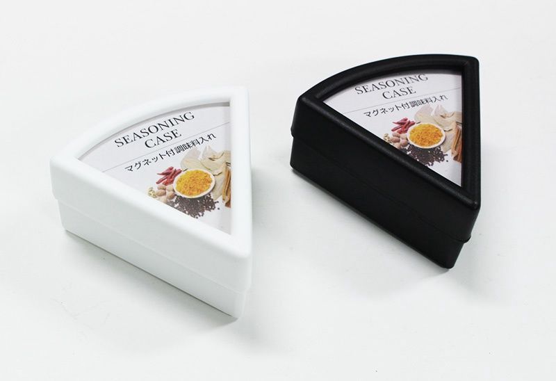 Seasoning case@マグネット付調味料入れ(三角型)