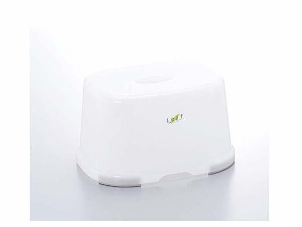 LEAF bath stool chair White