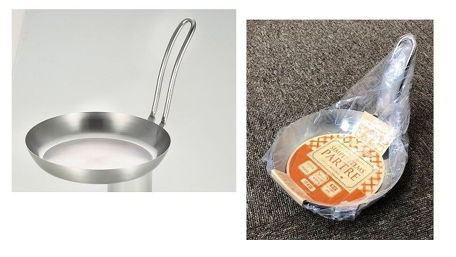 Stainless steel Shallow Omlette pan@親子鍋16cm【海外用】