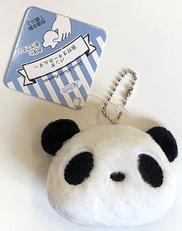 Panda whistle keychain@パンダ笛付きキーホルダー