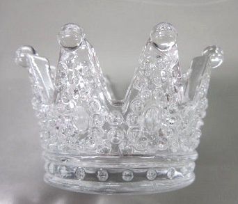 CANDLE HOLDER CROWN@キャンドルホルダー　ｸﾗｳﾝ型/17586