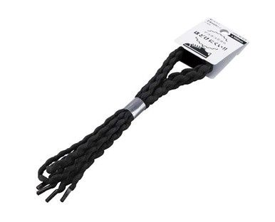 Shoestrings hardly loosened (Black)@ほどけにくい靴ひも　ブラック